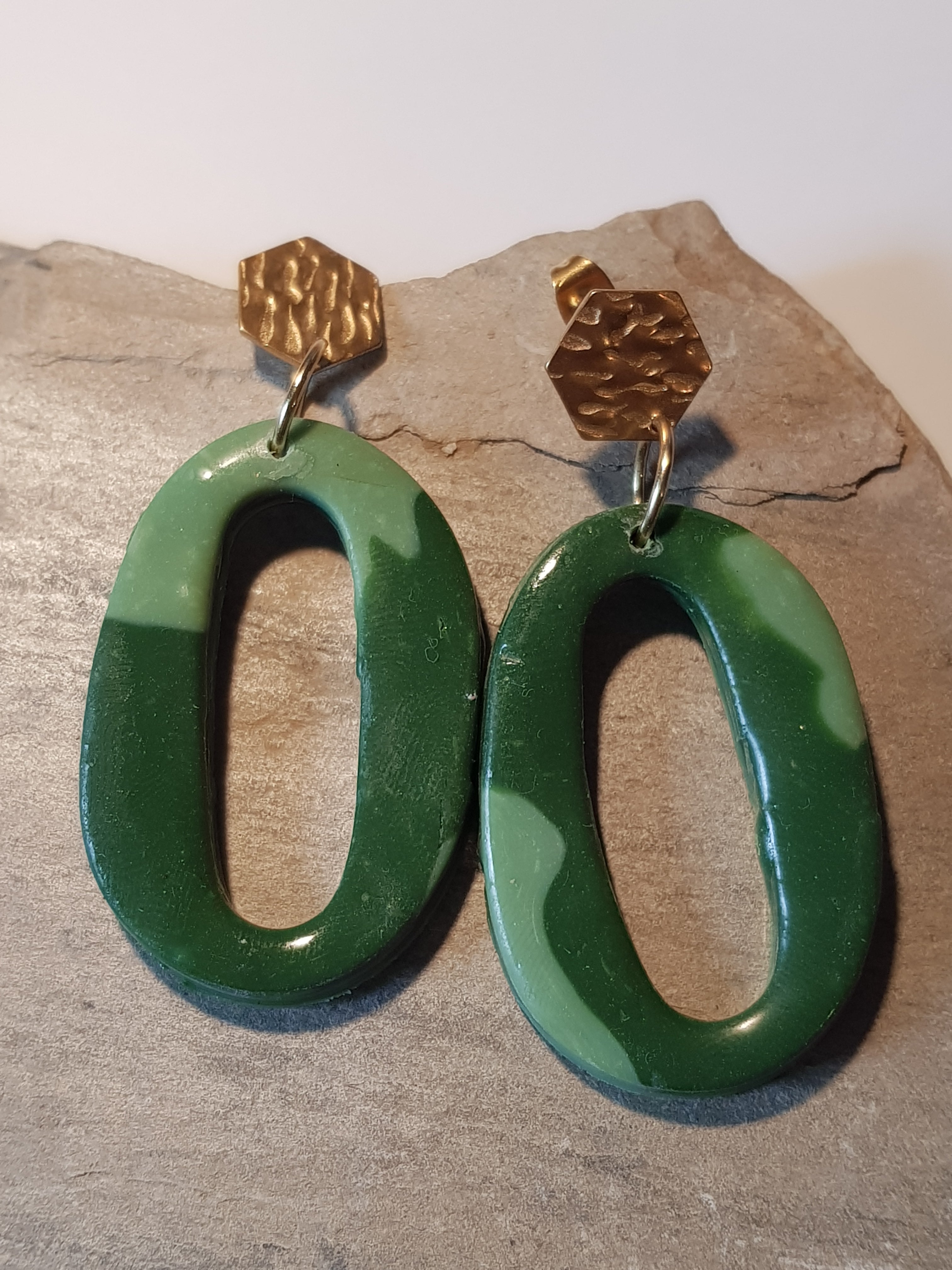 Boucles d'oreilles - Les Ovoides
