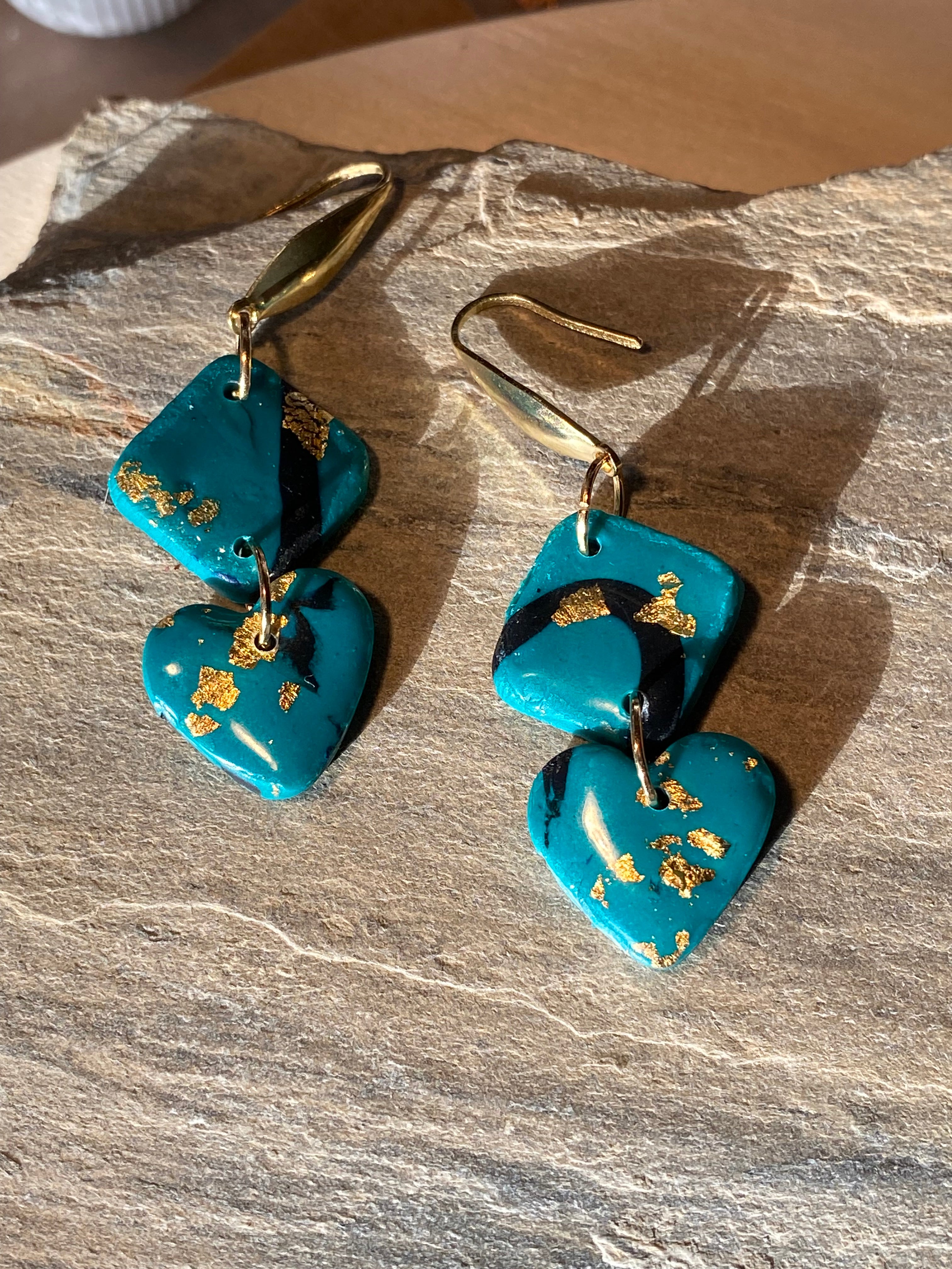 Cœur d’azur doré